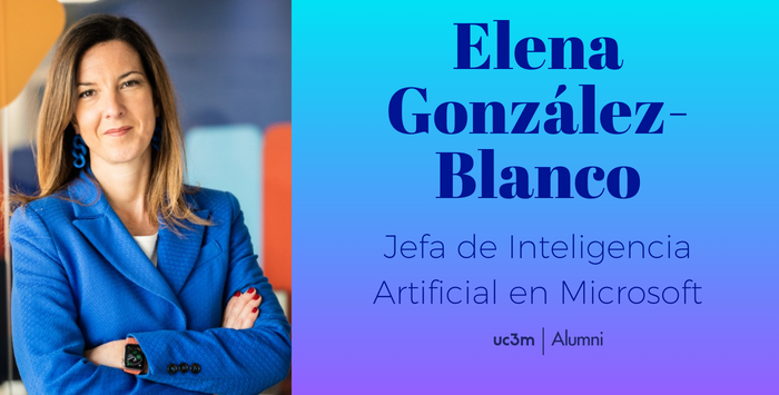 Elena González-Blanco se une a Microsoft como Jefa de Inteligencia Artificial