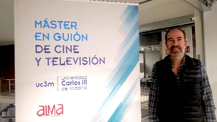 Jaime Rosales en el Mäster en Guion Cine y Televisión UC3M