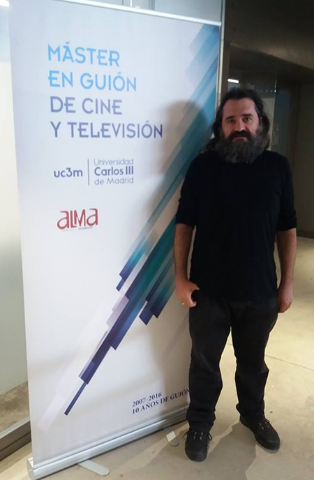 Carlos G. Molinero en el Máster en Guión de Cine y televisión UC3M
