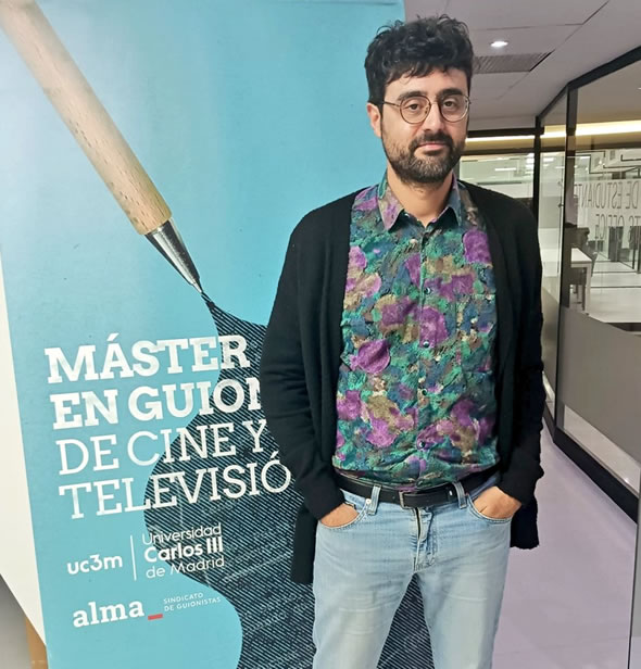 Chema García Ibarra en el Máster de Guion de Cine y TV UC3M