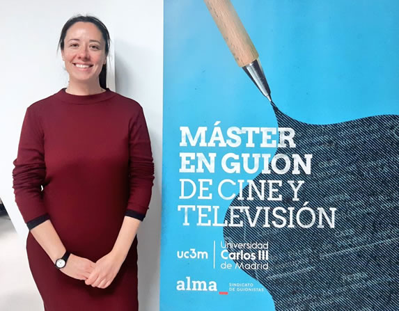 Susana López Rubio en el Master de Guion Cine y TV UC3M