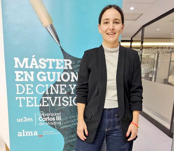 Susana Herrera en el Máster de Guion de Cine y Tv de la UC3M