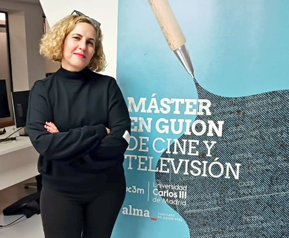 Carlota Pereda en el Máster de Guion de Cine y TV de la UC3M
