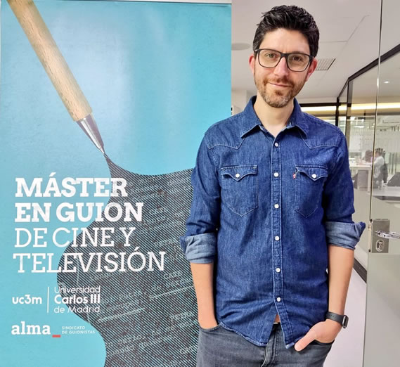 José A. Pérez Ledo en el Máster de Guion de Cine y TV de la UC3M