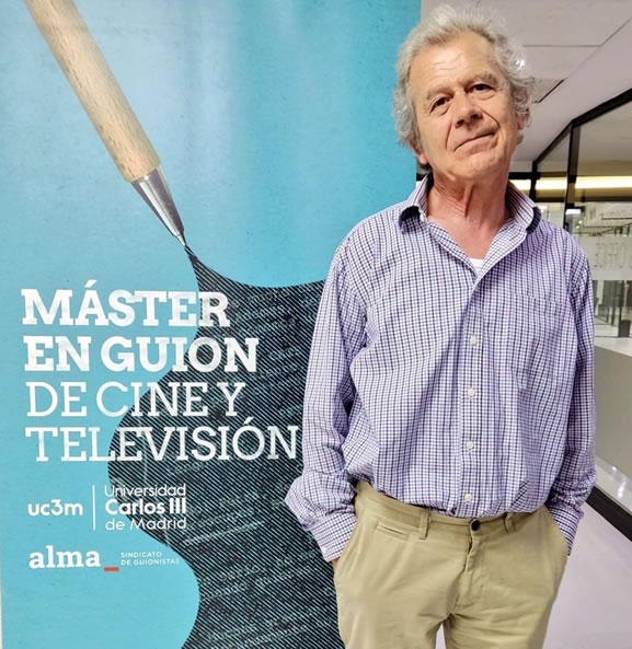Tomás Rosón en el Máster de Guion de Cine y TV de la UC3M