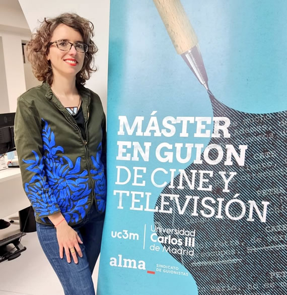 Mercedes Alvarez  en el Máster de Guion de Cine y TV de la UC3M