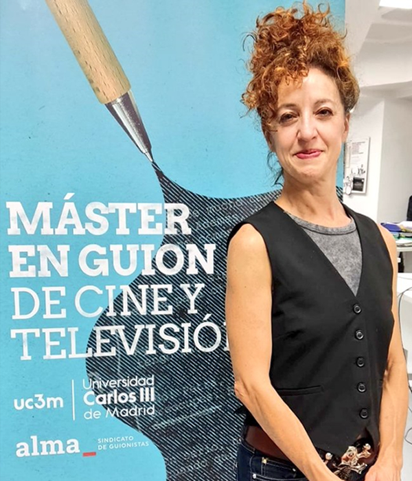 Caridad Fernández en el Máster de Guion de Cine y Tv