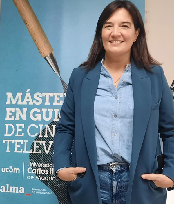 Teresa de Rosendo en el Máster de Guion de Cine y  Tv