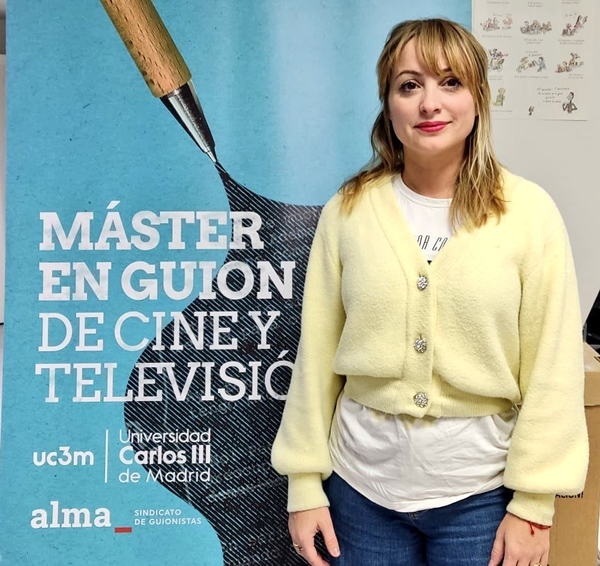 Lola Blasco Mena en el Máster de Guion de Cine y Tv
