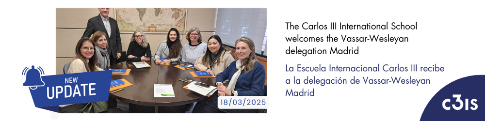 La Escuela Internacional Carlos III recibe a la delegación de Vassar-Wesleyan Madrid