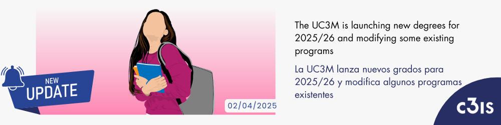 La Escuela Internacional Carlos III lanza nuevos grados para 2025/26 y modifica algunos programas existentes