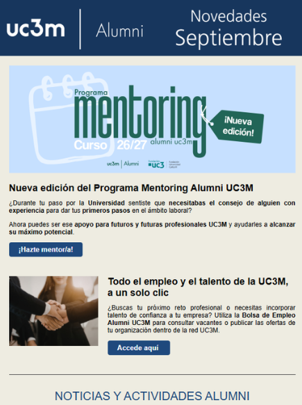 Newsletter Septiembre