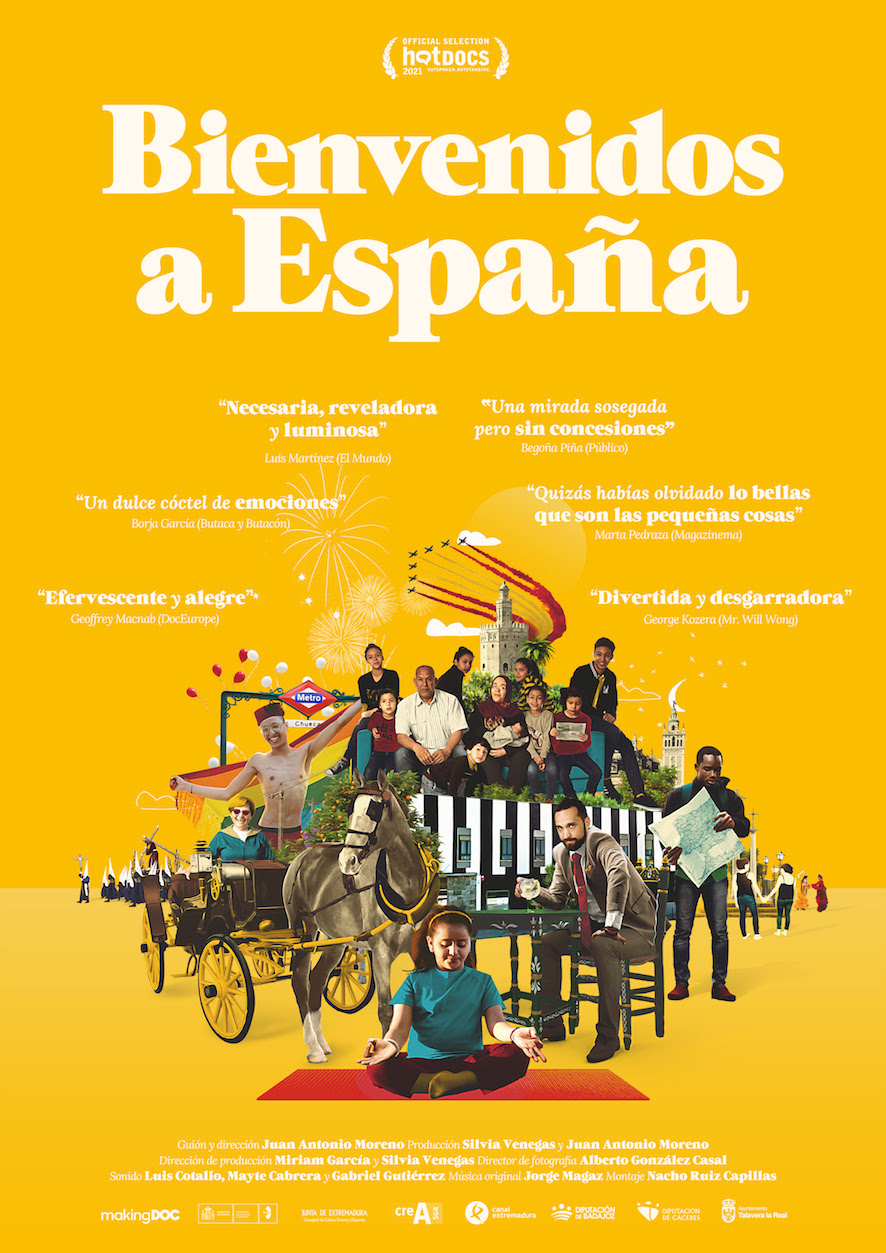 Cartel película Bienvenidos a España