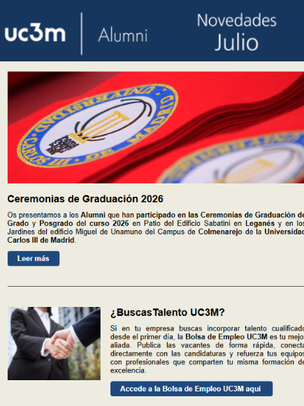 Newsletter Julio