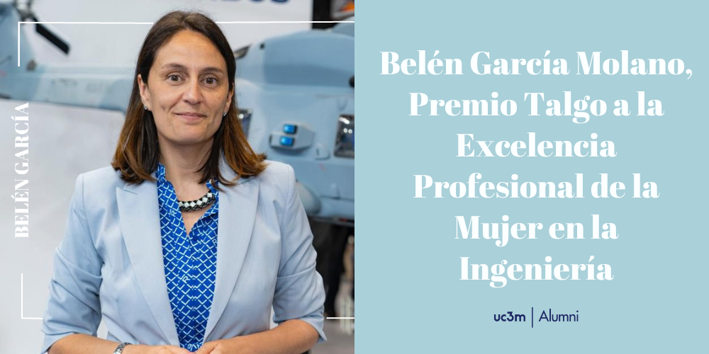 Belén García Molano, Premio Talgo a la Excelencia Profesional de la Mujer en la Ingeniería