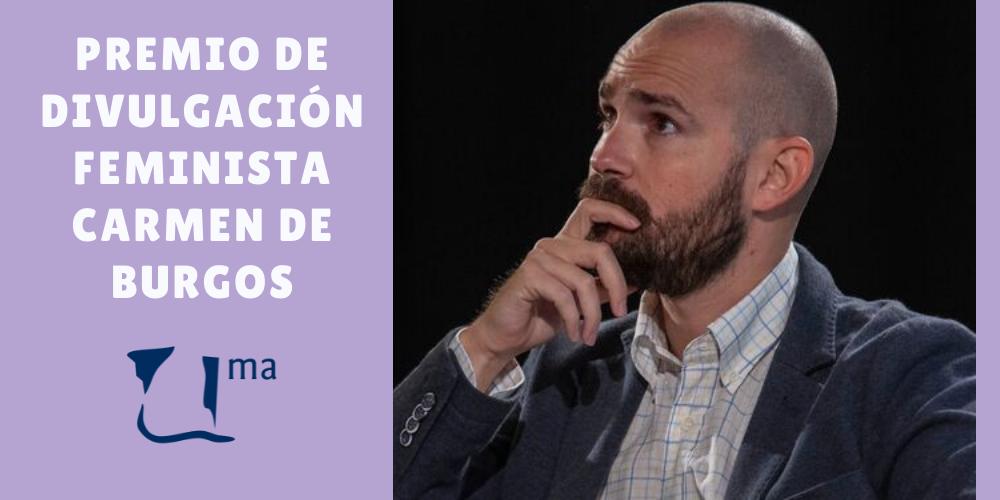 José Ignacio Martínez gana el Accésit del Premio de Divulgación Feminista Carmen de Burgos