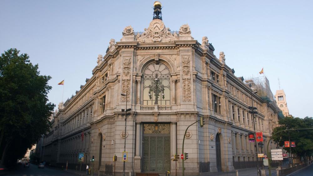 Imagen de la Sede Central del Banco de España en Madrid