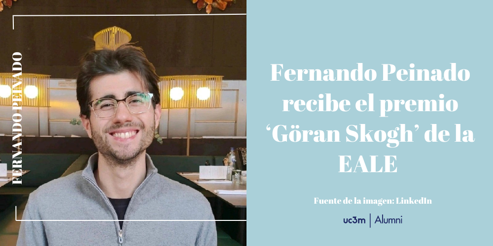 La EALE concede el premio Göran Skogh a Fernando Peinado