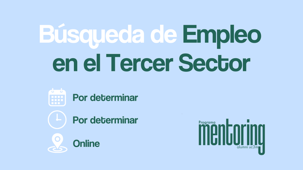 Taller online “Búsqueda de empleo en el Tercer Sector”