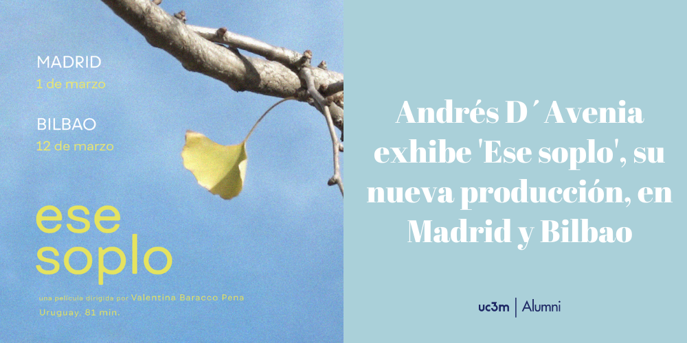 Andrés D´Avenia exhibe 'Ese soplo', su nueva producción, en Madrid y Bilbao