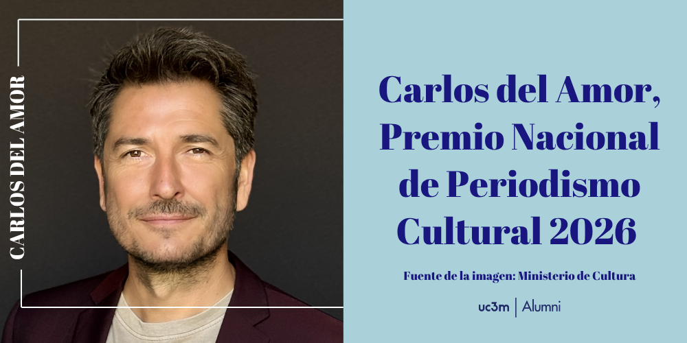 Carlos del Amor, Premio Nacional de Periodismo Cultural 2026 