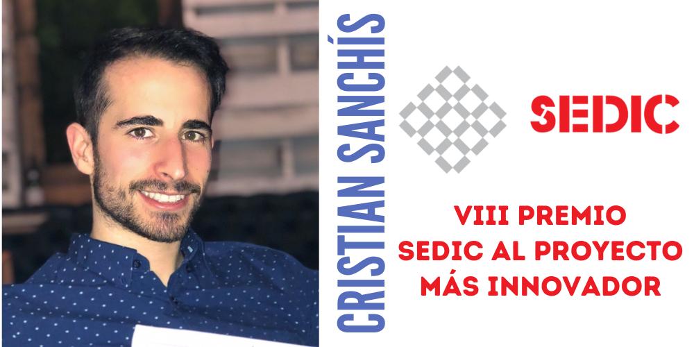 Cristian Sanchís gana el VIII Premio SEDIC 2022