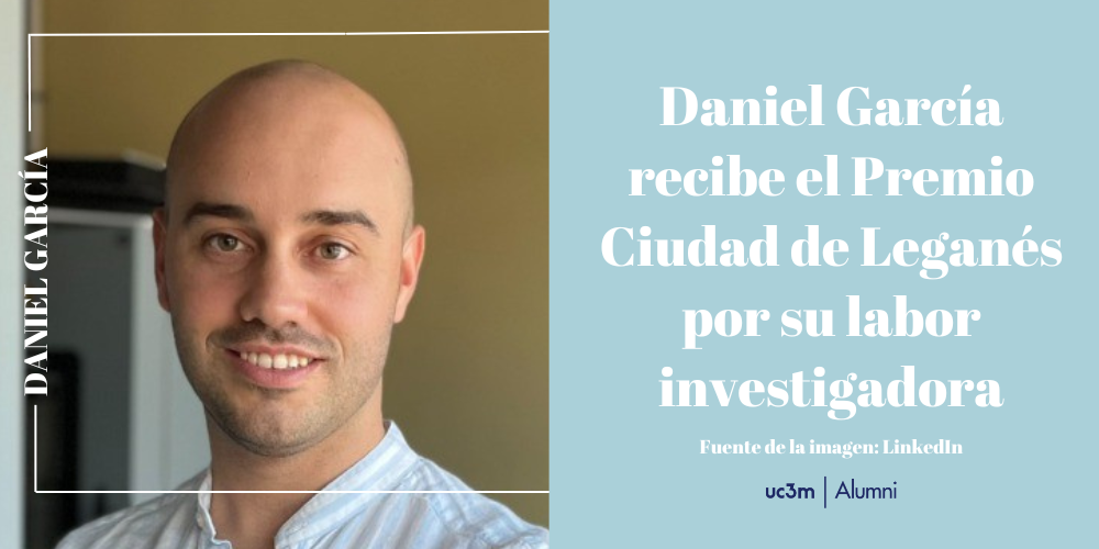 Daniel García recibe el Premio Ciudad de Leganés por su labor investigadora
