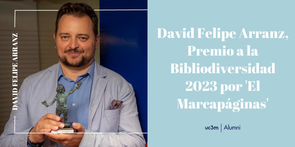 David Felipe Arranz, Premio a la Bibliodiversidad 2023 por 'El Marcapáginas'