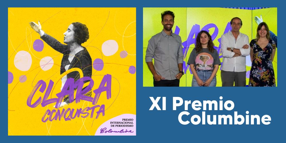 Gema Jiménez y su equipo ganan el XI Premio Columbine por su proyecto sonoro “Clara Conquista”