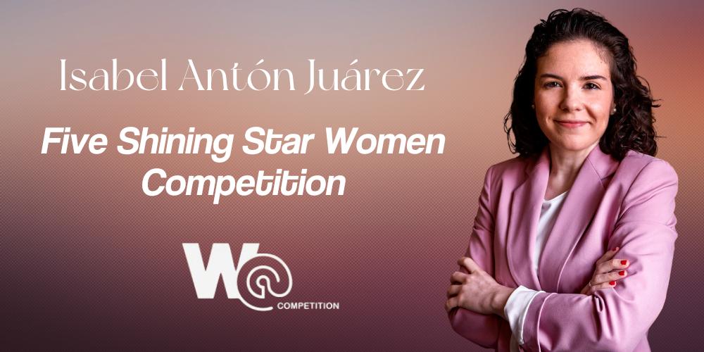 Isabel Antón Juárez gana uno de los premios Five Shining Star Women Competition