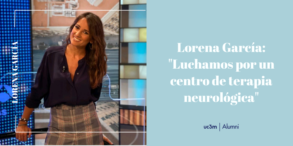 Entrevista con Lorena García, presentadora de televisión y madrina de la Fundación NIPACE