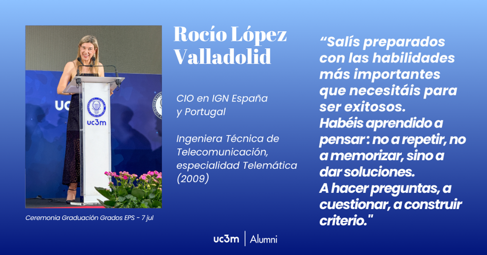 Fotografía de Rocío López Valladolid