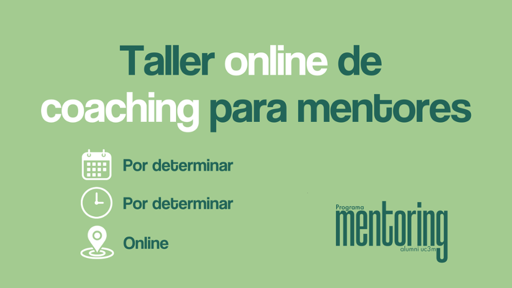 Taller Online de Coaching para Mentores - Exclusivo para mentores