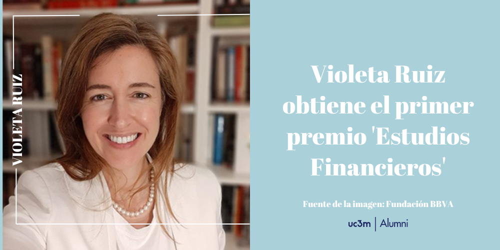 Violeta Ruiz obtiene el primer premio 'Estudios Financieros'