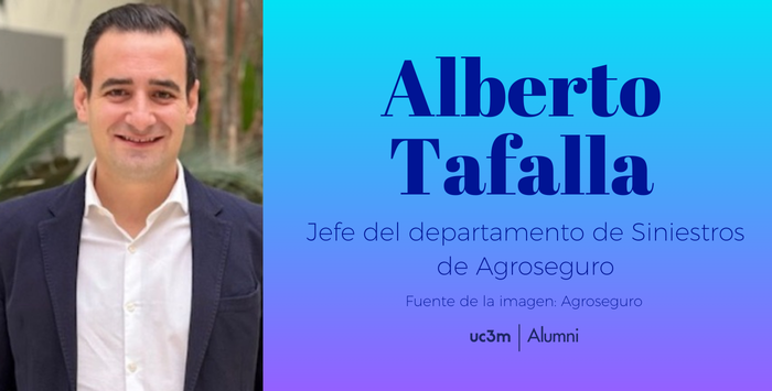 Alberto Tafalla, nuevo jefe del departamento de Siniestros de Agroseguro