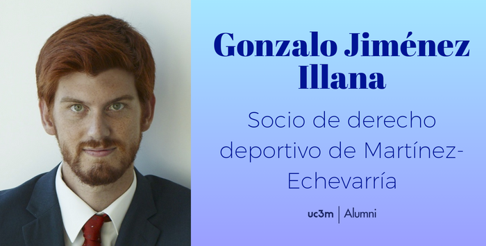 Martínez-Echevarría ficha a Gonzalo Jiménez como socio de derecho deportivo