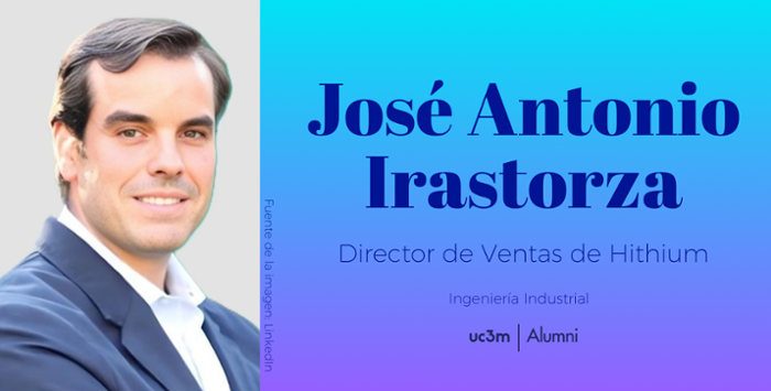 José Antonio Irastorza, nuevo director de ventas de Hithium
