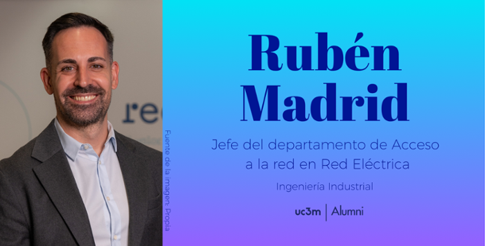 Rubén Madrid es el nuevo jefe del departamento de Acceso a la red en Red Eléctrica