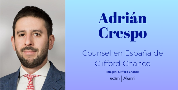 Clifford Chance nombra a Adrián Crespo nuevo 'counsel' en España