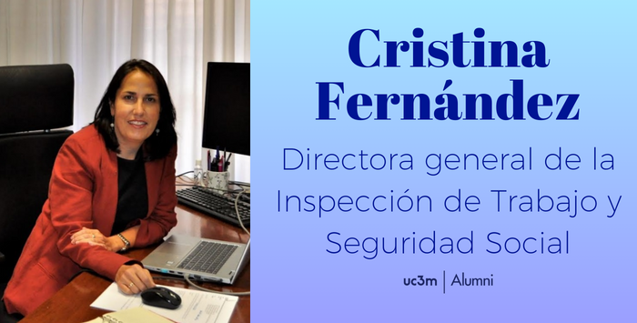 Cristina Fernández, nueva directora general de la Inspección de Trabajo y ºSeguridad Social