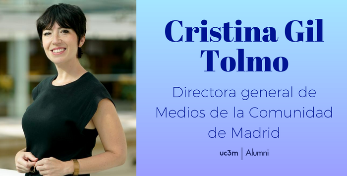 Cristina Gil Tolmo, nueva directora general de Medios de la Comunidad de Madrid
