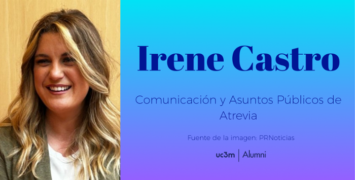 La periodista Irene Castro se incorpora al equipo de Comunicación y Asuntos Públicos de Atrevia