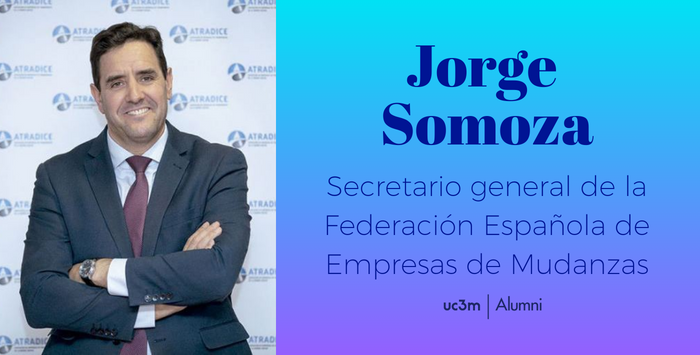 Jorge Somoza, nuevo secretario general de la Federación Española de Empresas de Mudanzas