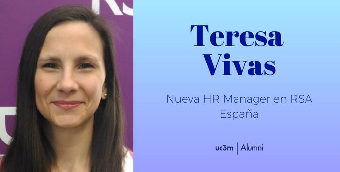 RSA promociona a Teresa Vivas como HR Manager