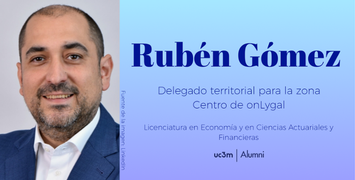 Rubén Gómez es el nuevo delegado territorial de onLygal para la zona Centro