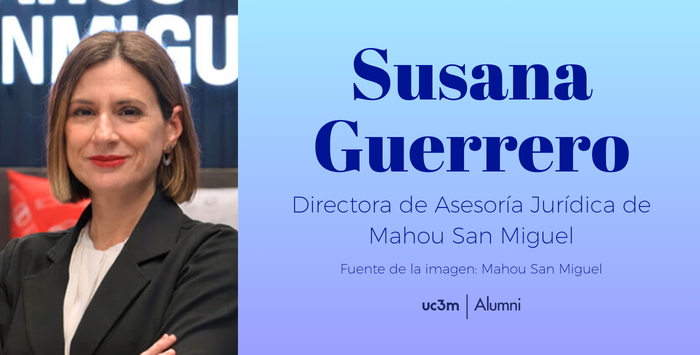 Susana Guerrero, nueva directora de Asesoría Jurídica de Mahou San Miguel