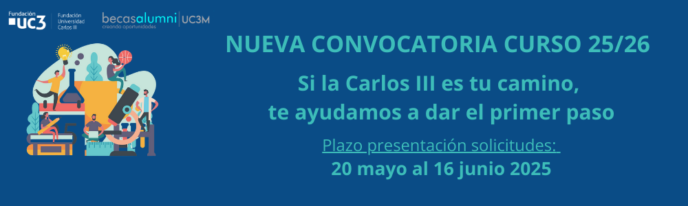 Convocatoria Becas Alumni 2025/26