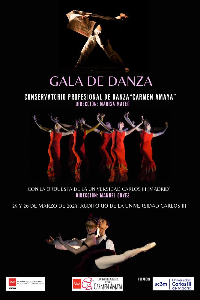 Cartel Gala de Danza Conservatorio Profesional de Danza 