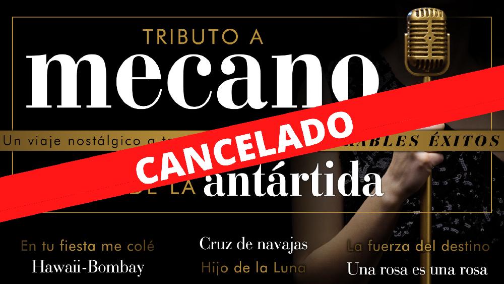 Foto cartel concierto Mecano