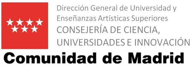 Logo de la Dirección General de Universidad y Enseñanzas Artísticas Superiores de la Comunidad de Madrid